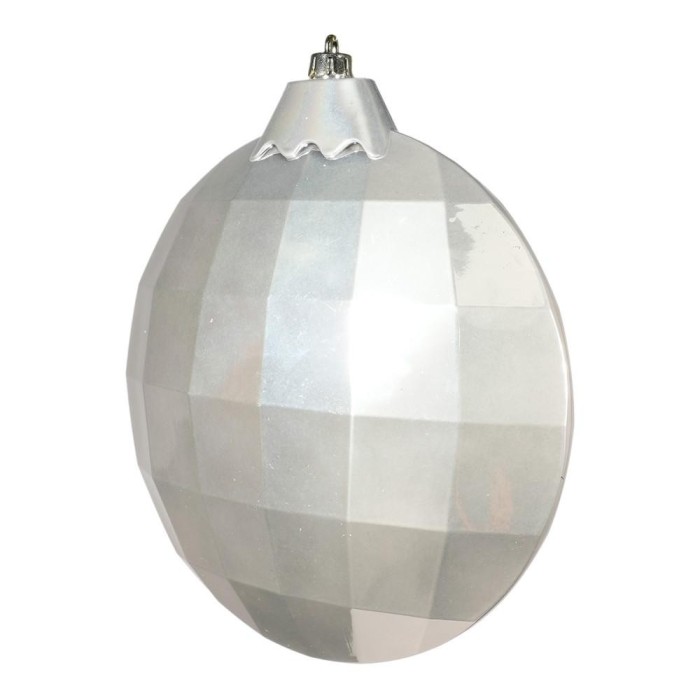 DISCO PLASTICA CM.19,5x6,5x22 PLATINO